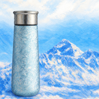 Pure Titanium Coffee Cup & Handbag Water Bottle.