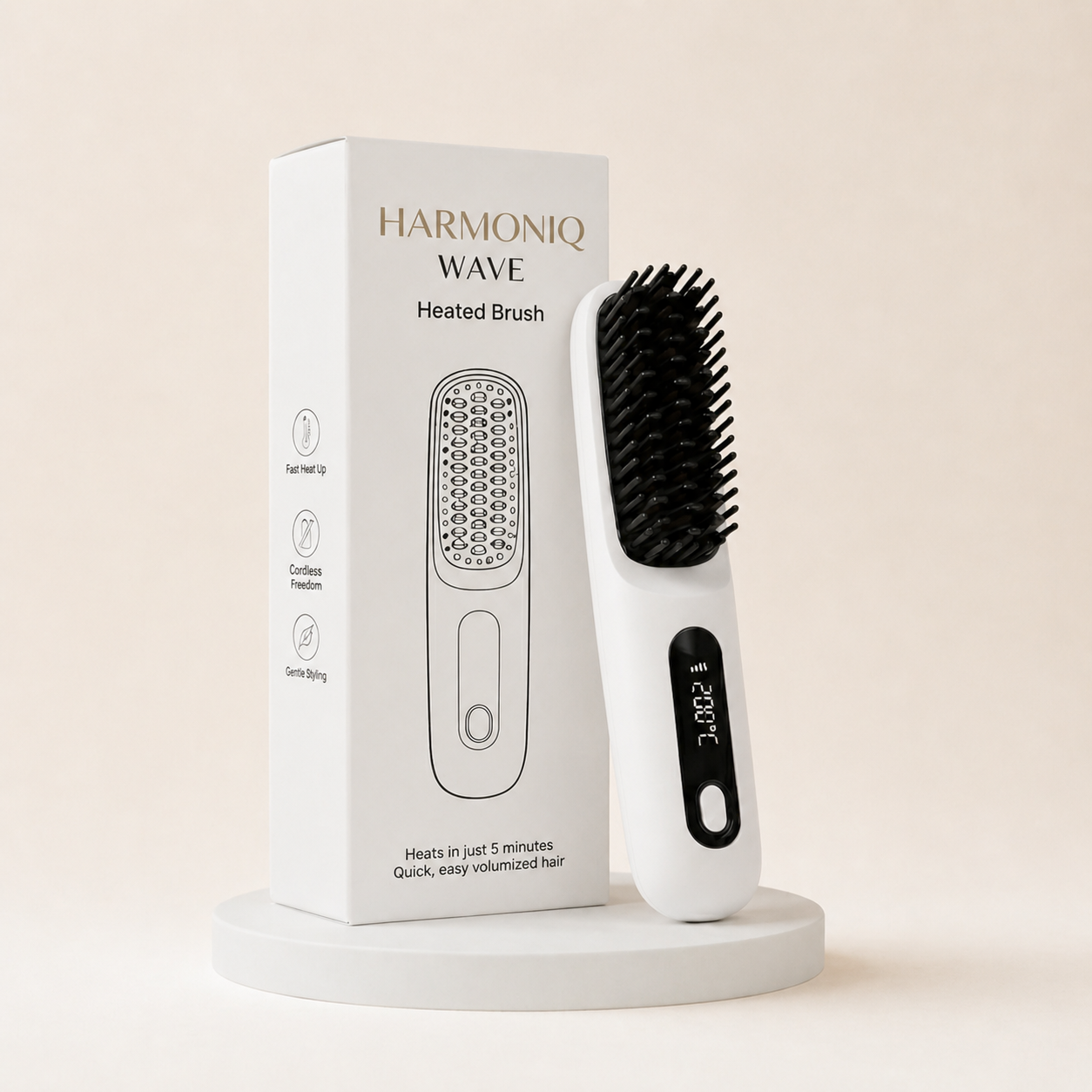 Harmoniq Wave – Wireless Hair Brush